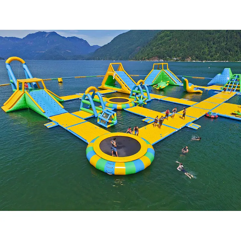 Perfect Toys Cheap Price Inflatable Water Park Giant Water Amusement Park for sale