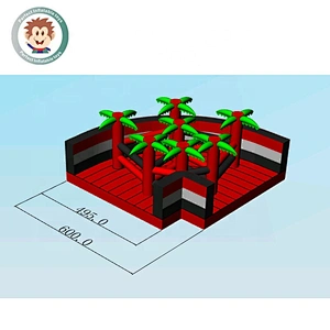 Perfect Inflatable Toys Sports Game Outdoor Commercial Inflatable Obstacle Course For Adult