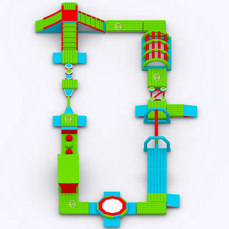 2019 new design inflatable small aqua park water park for commercial