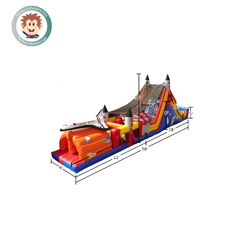 Perfect Inflatable Toys Kids Commercial Inflatable Outdoor Obstacle Course