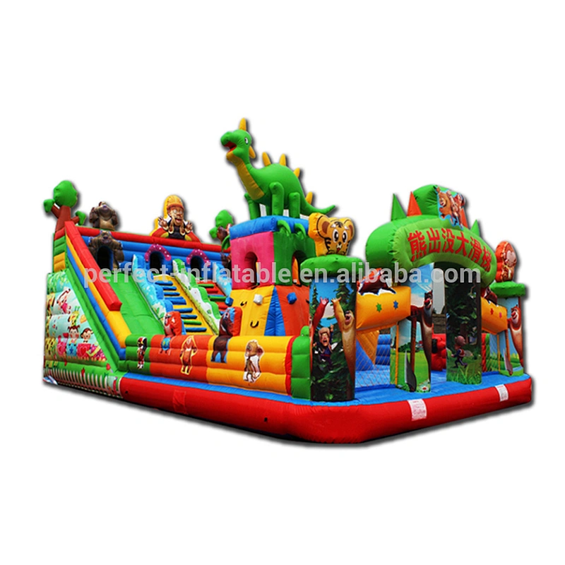 Boonie Bears inflatable funny city castle for sale
