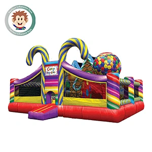 inflatable candyland bounce house commercial inflatable castle for sale