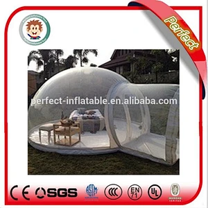 Popular and cheap inflatable clear bubble tent inflatable bubble lodge tent