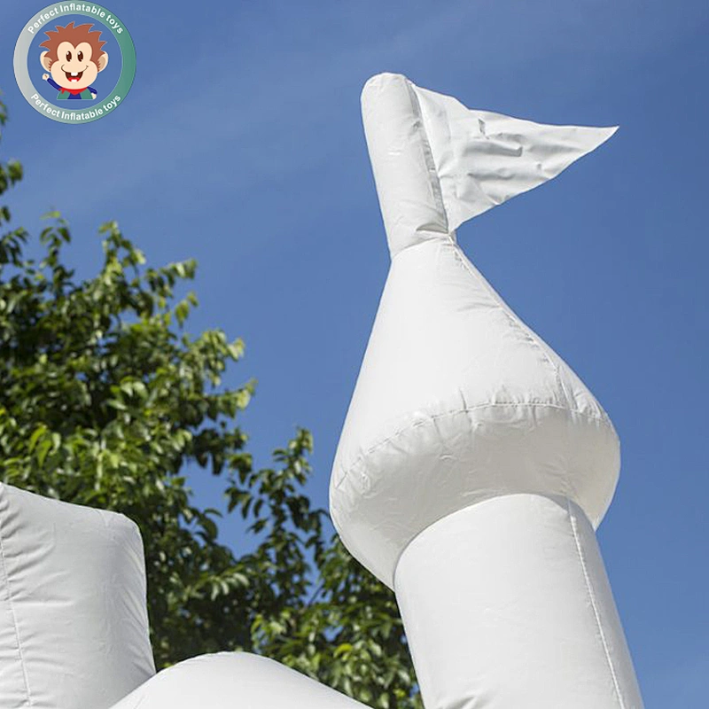 Customized size Inflatable white house bounce house for sale