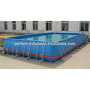 Amazing factory price inflatable indoor swimming pools for sale with holders
