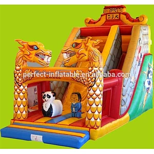 Guangzhou manufacturer 1000 ft slip n slide inflatable slide the city for adult inflatable slip and slide