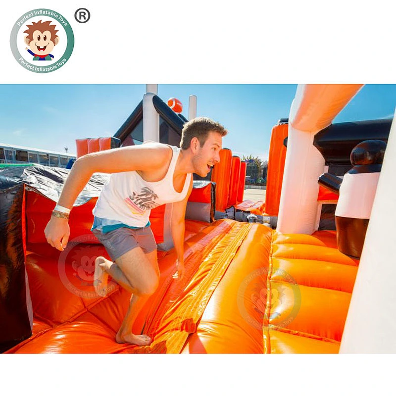 China Commercial Boot Camp Adult Inflatable 5K Obstacle Course Equipment For Sale