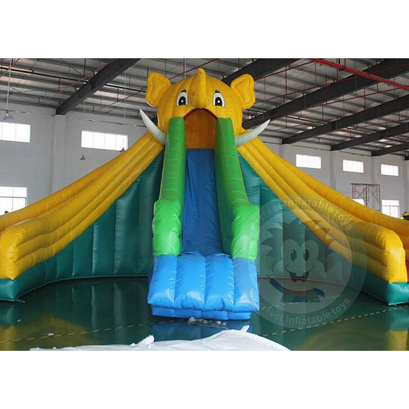 Outdoor PVC Material Inflatable Elastic Water Slide Pool For Kids and Adults