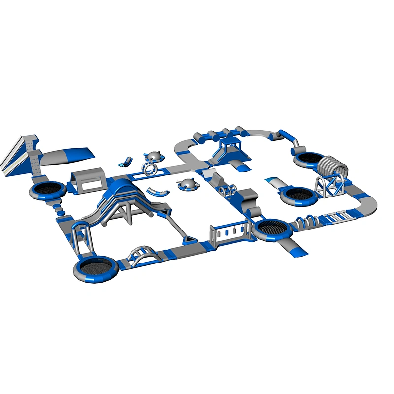 Adult sport game  equipment slide price obstacle course trampoline inflatable floating water park for sale