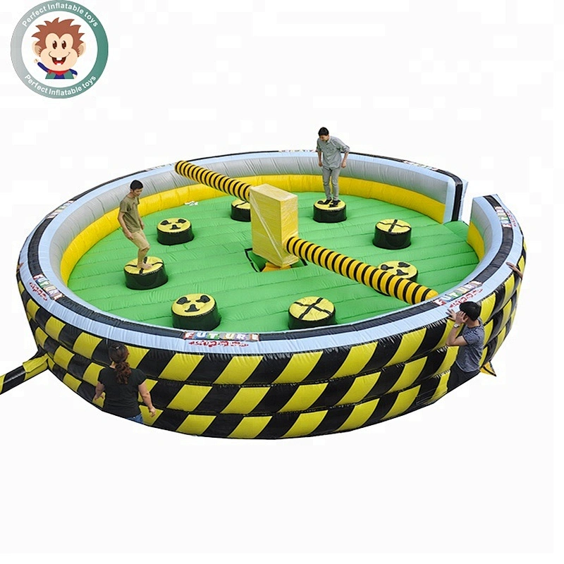 Interactive Inflatable Weeper Inflatable Sport Wipe Out Game For Fun