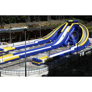 Guangzhou supplier sale giant inflatable water slide for commercial amusement park