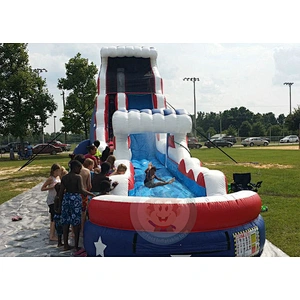 Professional Supply Commercial Adult Giant Size Inflatable Water Slide For Sale