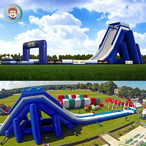 commercial giant inflatable water slide for adult  inflatable wet slip and slide for sale