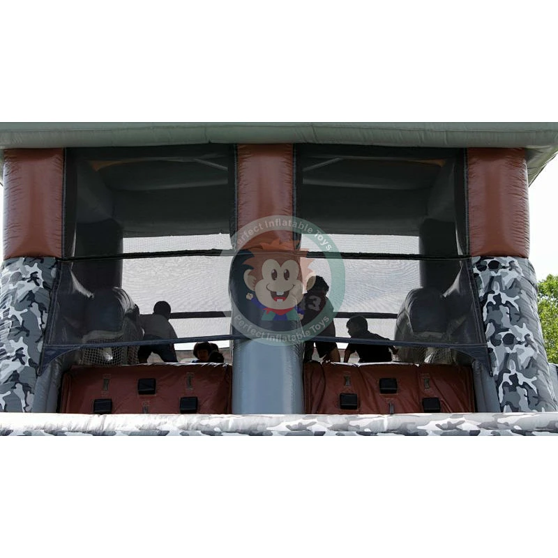 Kids playground house theme park inflatable bouncy castle