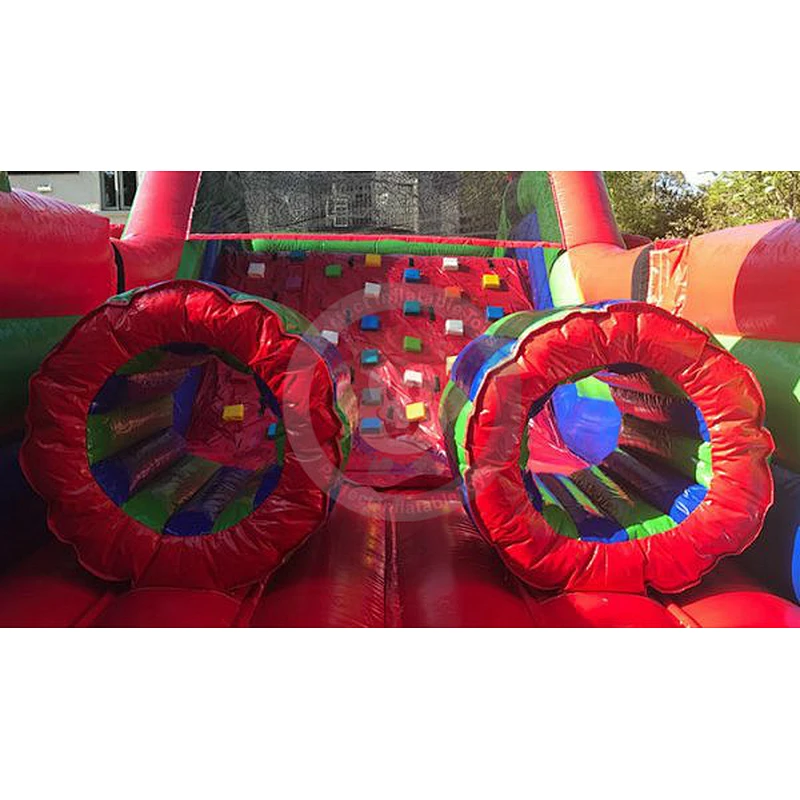 Water Vertical Rush Obstacle Course Inflatable