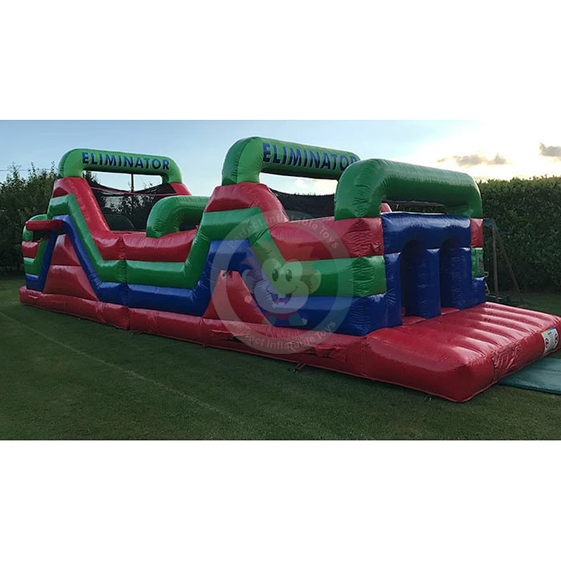 Water Vertical Rush Obstacle Course Inflatable