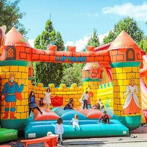 Cartoon Snowman Bounce House Inflatable