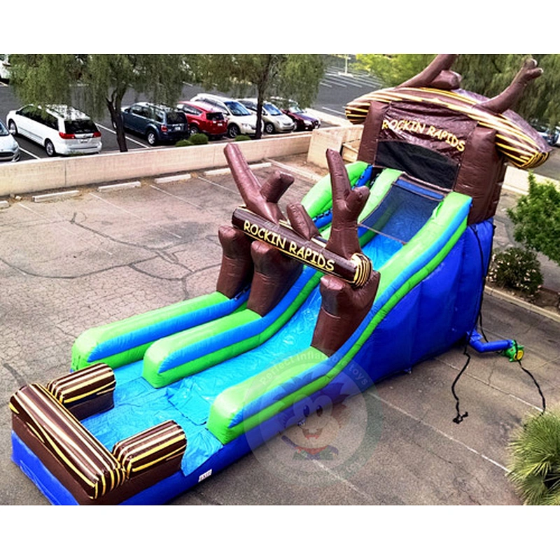 Factory Sale Giant Water Park Inflatable Water Slide For Kids And Adults