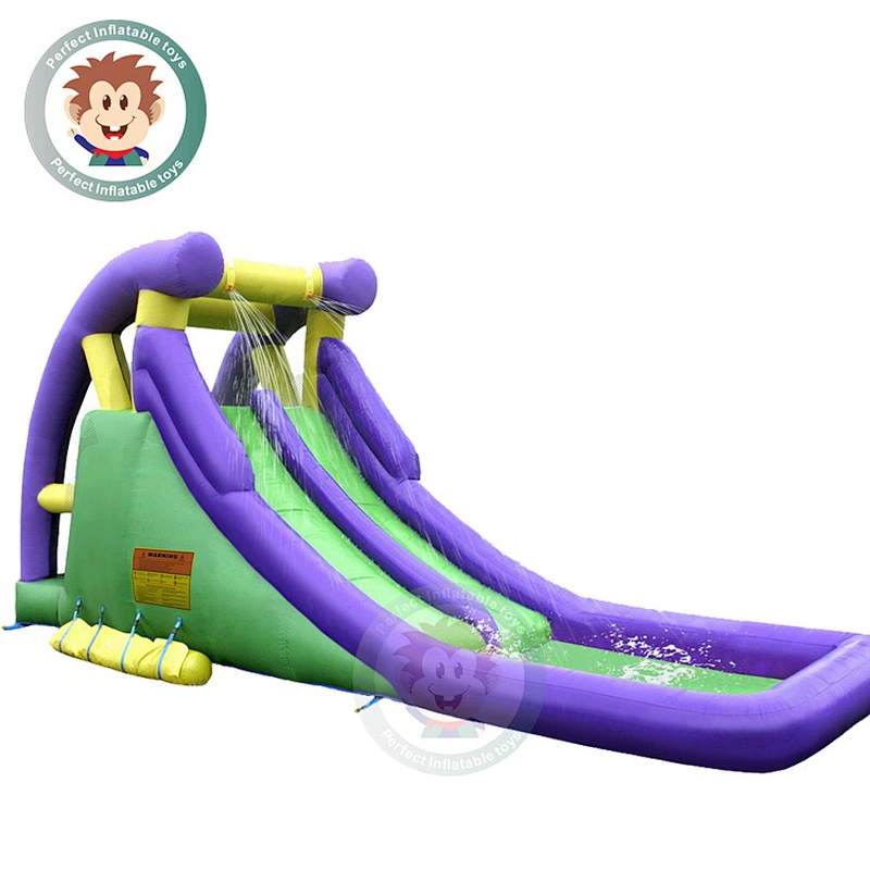 Factory Price High Quality Inflatable Bounce House Water Slide Pool For Kids