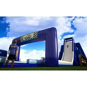 commercial giant inflatable water slide for adult  inflatable wet slip and slide for sale