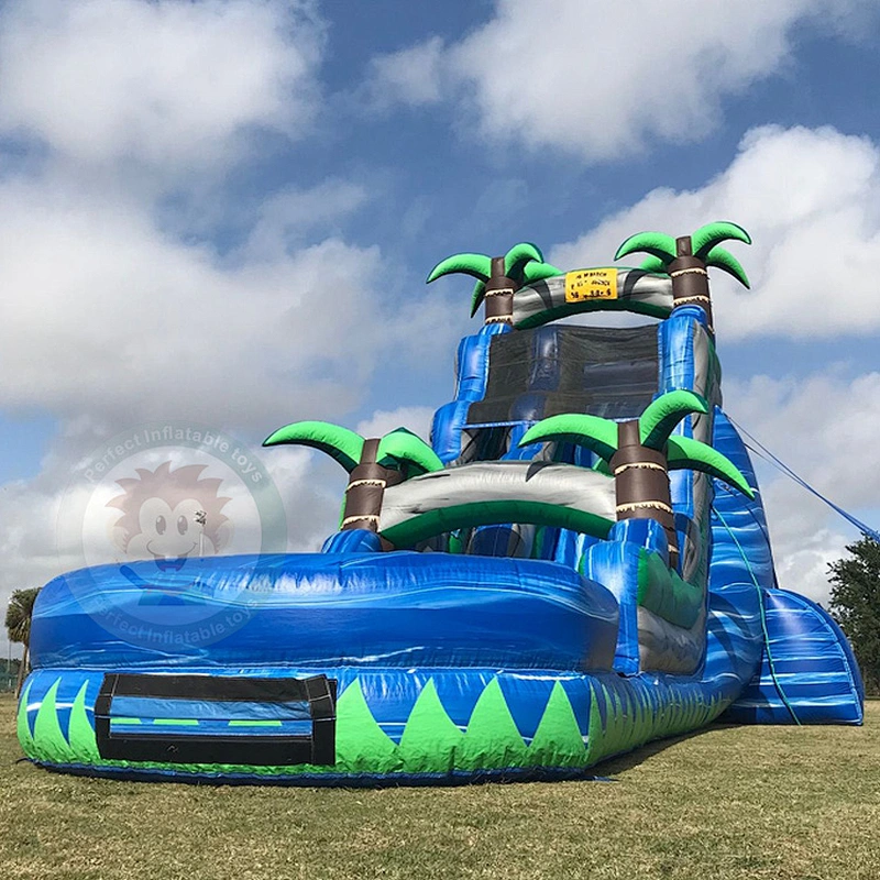 Cheap Water Park Equipment PVC Material Inflatable Water Slide For Sale