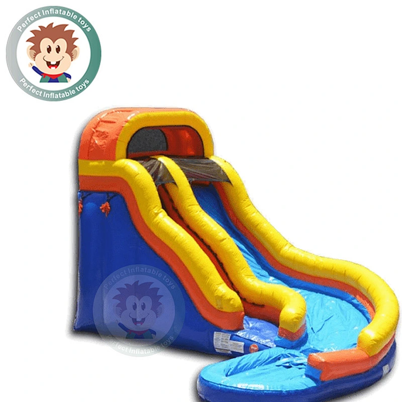 Summer Commercial Fiberglass Inflatable Water Slide For Large Water Park