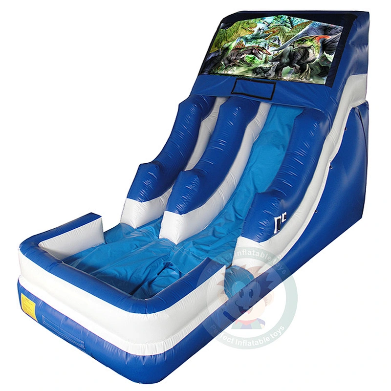 Hot Sale Commercial Large PVC Tarpaulin Elasticity Inflatable Water Slide