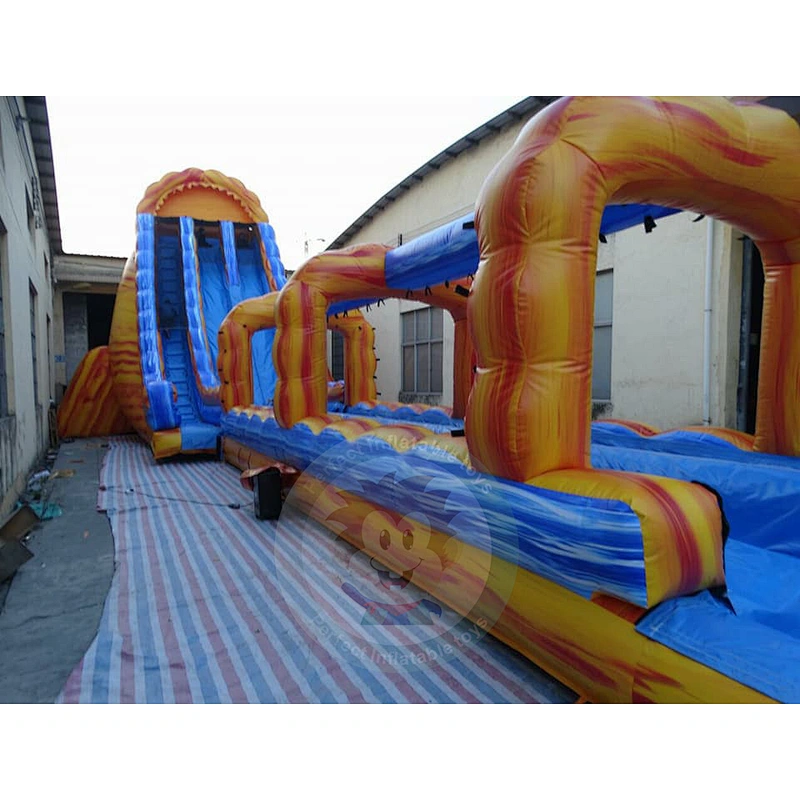 2019 New Design Popular Giant Bouncy House  Inflatable Water Slide For Sale