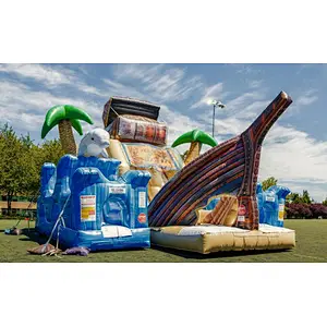 Commercial fun city inflatable castle for kids