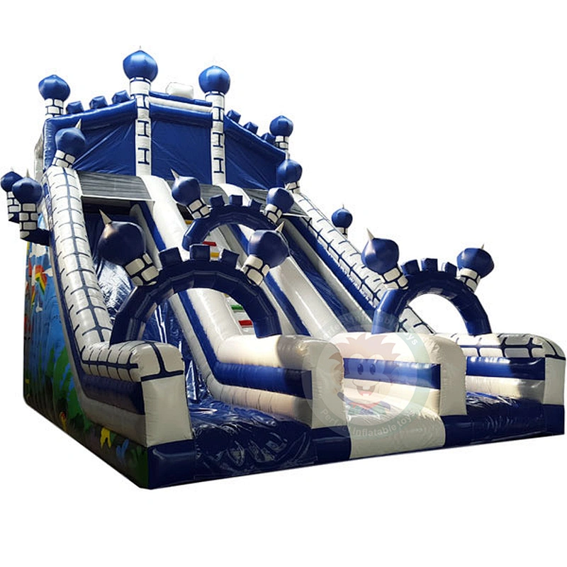 Customized Giant Water Park Used Inflatable Slip N Water Slide For Sale