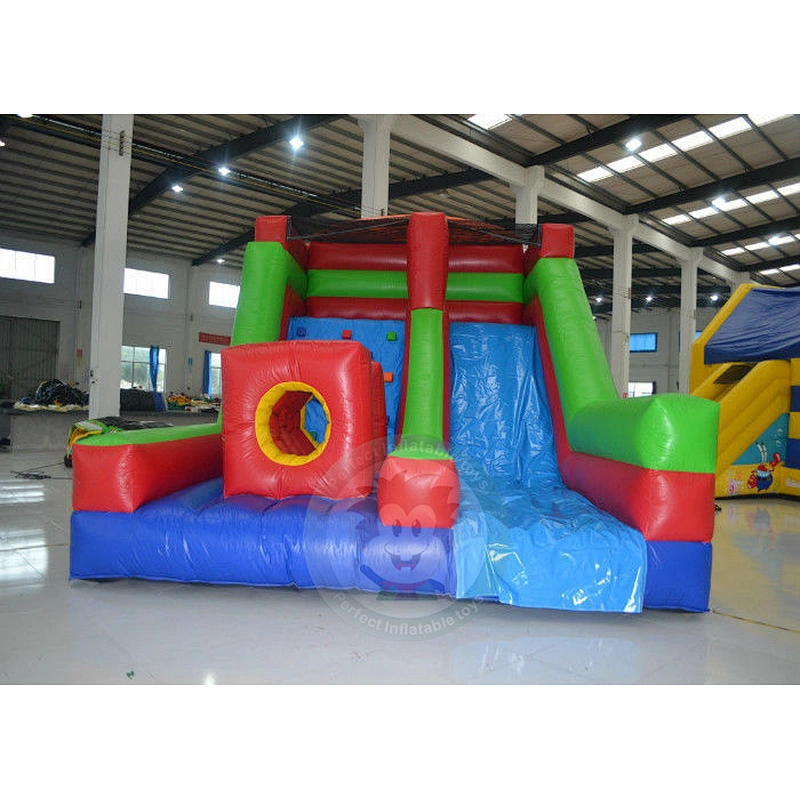 Outdoor Commercial Inflatable Jumping Castle Water Slide For Adults And Kids