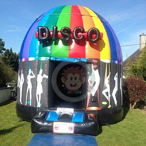Best quality jumping bouncer inflatable disco dome tent