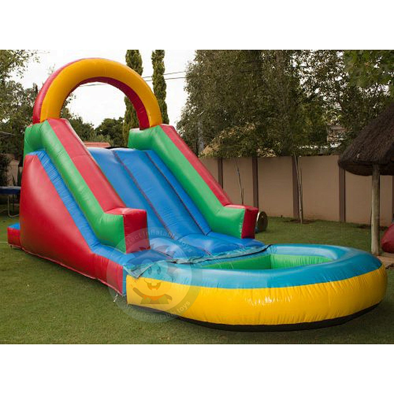 Promotion Durable 0.55mm PVC Material Giant Adult Inflatable Water Slide