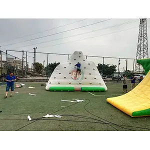 Guangzhou Mini Inflatable Floating Water Park Ice Berg