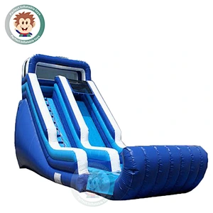 Outdoor Water Amusement Park Affordable Used Fiberglass Water Slide For Sale