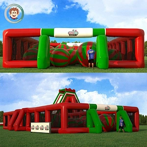 commercial customized giant inflatable 5k obstacle course outdoor vertical rush obstacle course inflatable games fun bouncer