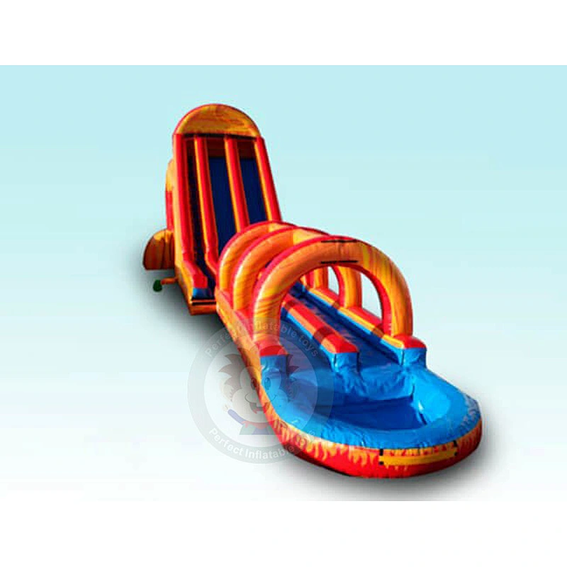Fashion Water Park Equipment High Quality Small Water Slide With Pool