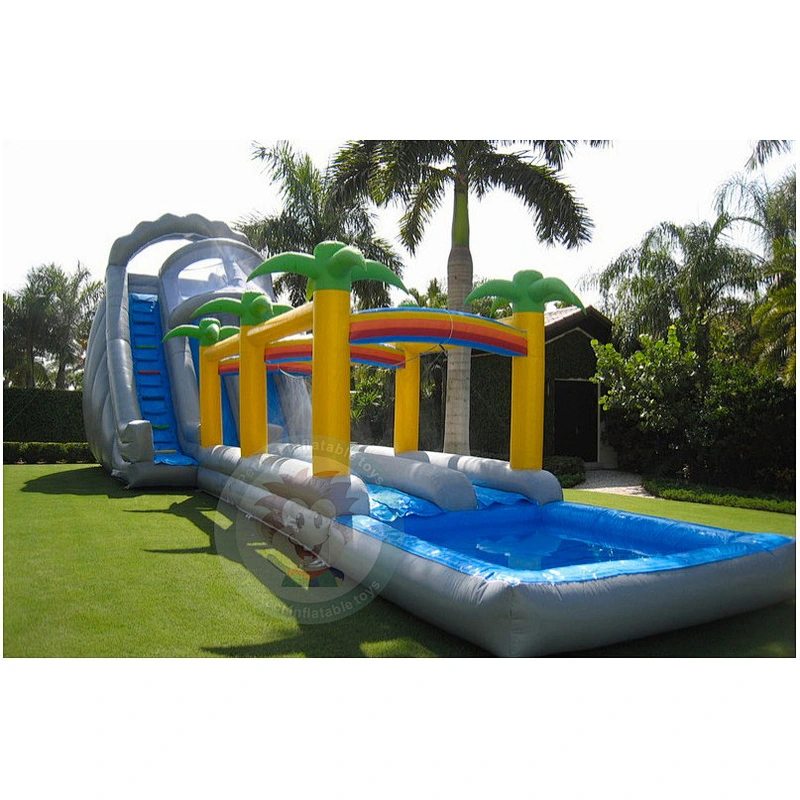 China Factory Price Perfect Summer Inflatable Water Slide Park For Sale