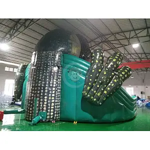 Boat Bounce Inflatable Dinosaur Slide