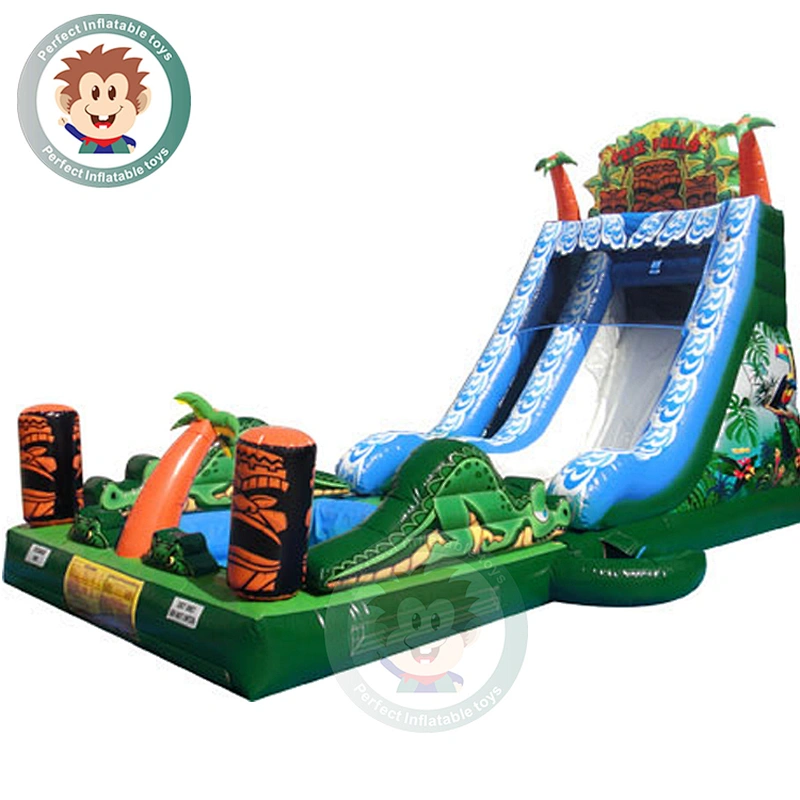 High Quality Kids Water Play Equipment Fiberglass Water Slide For Sale