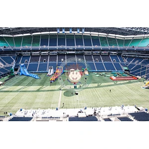 Water Large Commercial Inflatable Obstacle