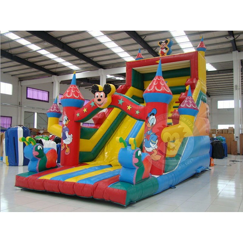 Chinese Factory Supply Adult Size Giant Inflatable Water Slide For Rental