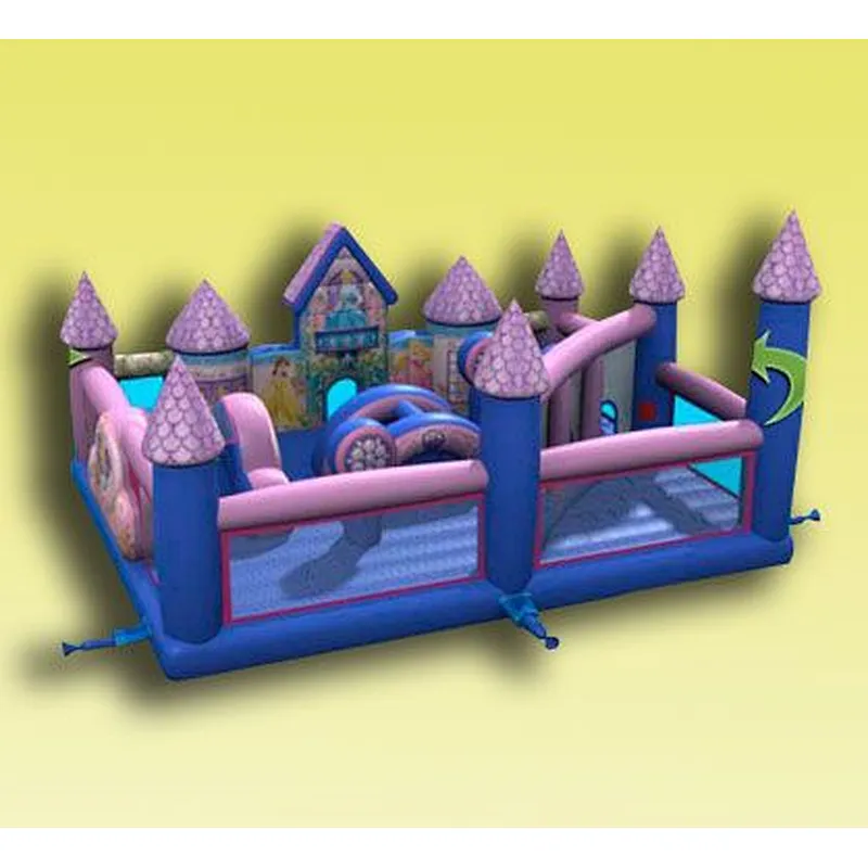 commercial inflatable princess castle bouncy house jumper for rentel