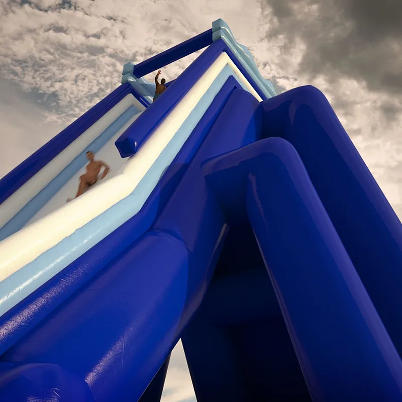 commercial giant inflatable water slide for adult  inflatable wet slip and slide for sale