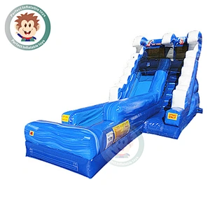 High Quality Adult Commercial Inflatable Water Park Slide For Sale