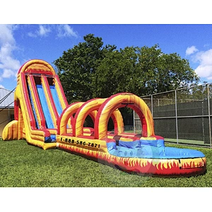Fashion Water Park Equipment High Quality Small Water Slide With Pool