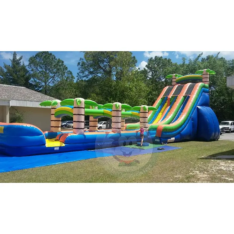 Factory Supply Commercial Water Park Equipment Giant Fiberglass Water Slide For Sale