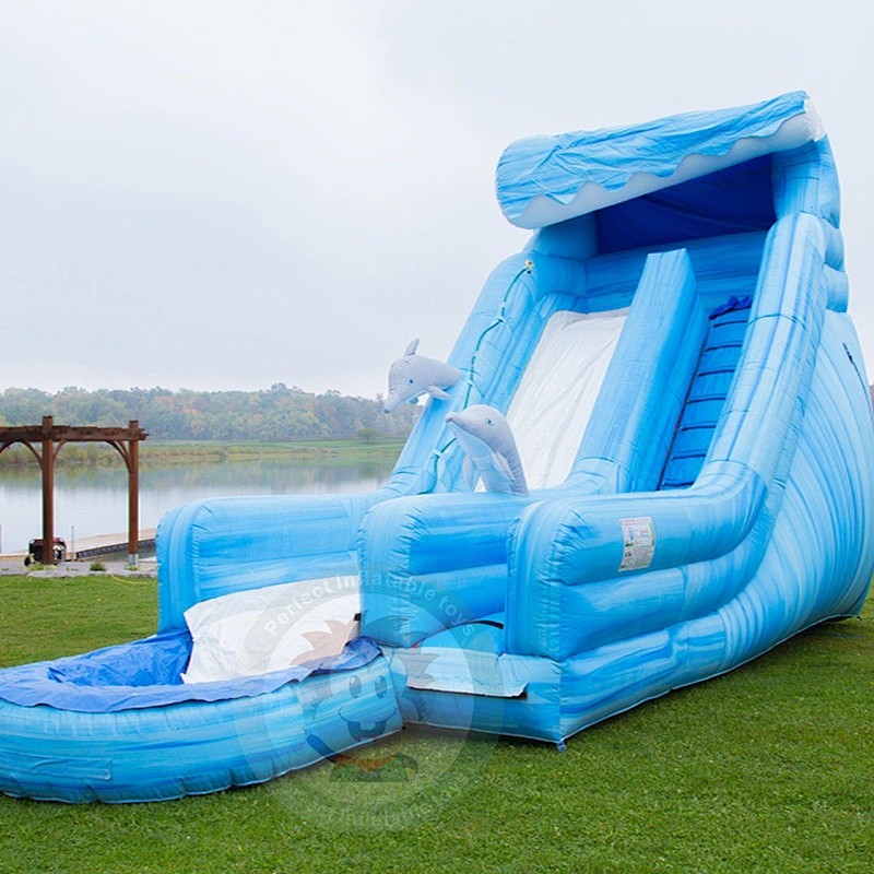Factory Direct Sales  Outdoor Commercial Grade Inflatable Water Slide For Adult