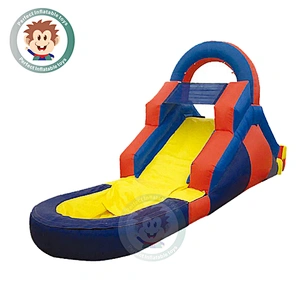 Promotion Durable 0.55mm PVC Material Giant Adult Inflatable Water Slide