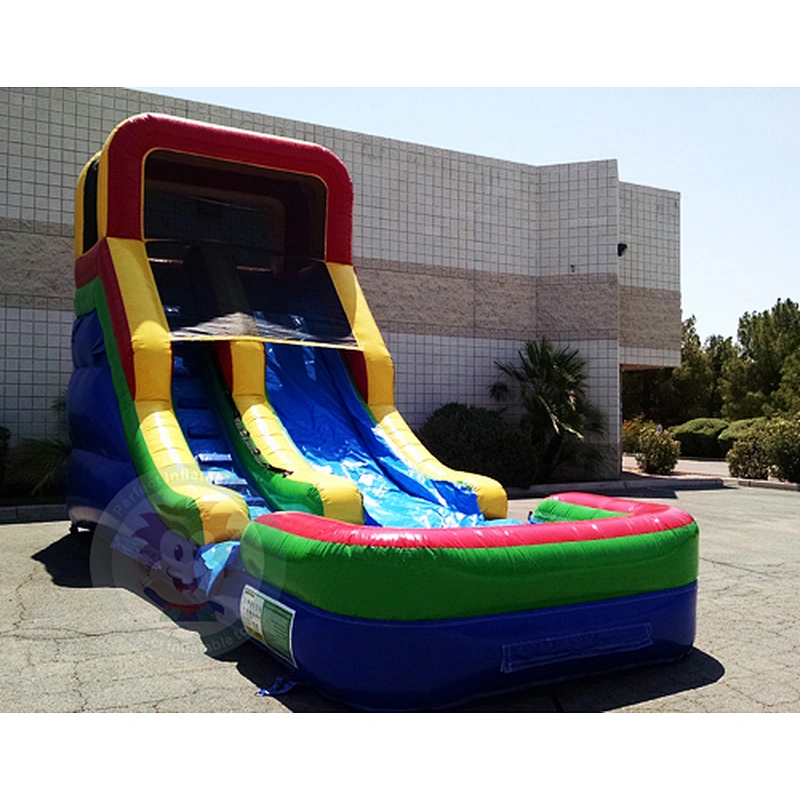 Factory Cheap Price Wholesale Commercial PVC Tarpaulin Material Giant Inflatable Water Slide